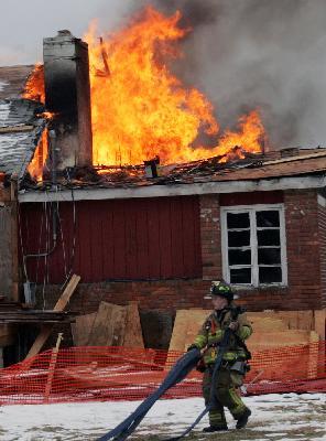 Structure Fire- Mutual aid to Brewster | Brewster Hill Road. Pictures Copyright © 2010 The Journal News